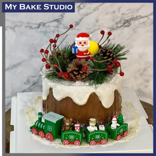 Santa Gift Cake