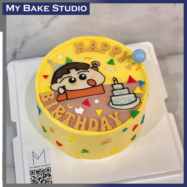 Crayon Boy Birthday Cake