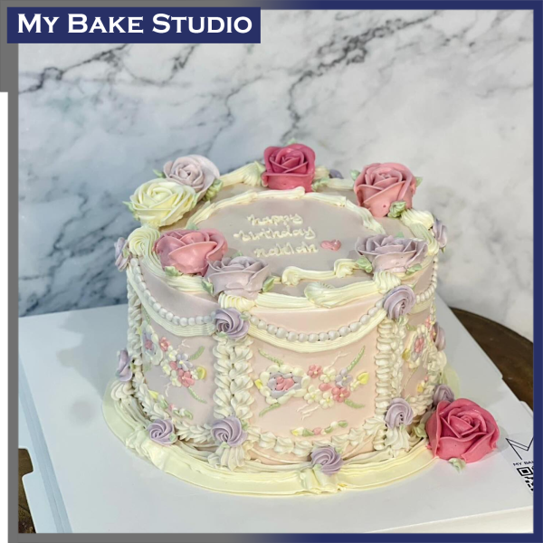 Victorian Rosette Cake