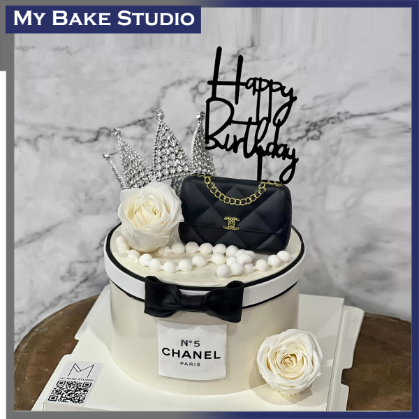 Chanel Crown Cake