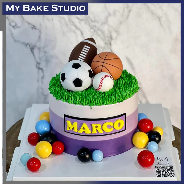 I love Balls Cake