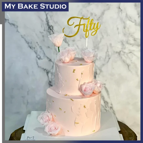 Simple Rose Cake