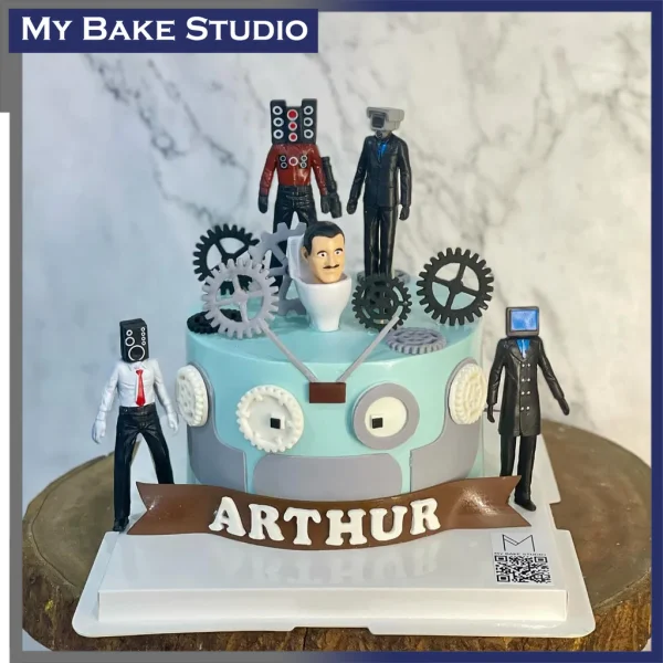 Skabidi Toilet Cake