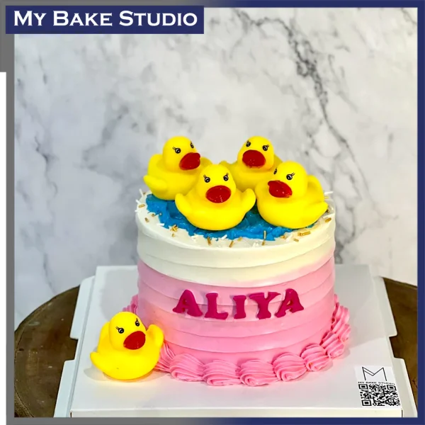 Rubber Ducky Cake