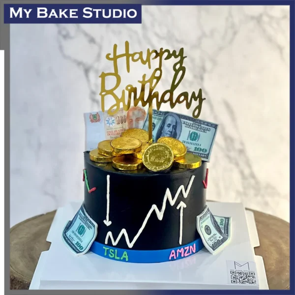 Stock Market Cake