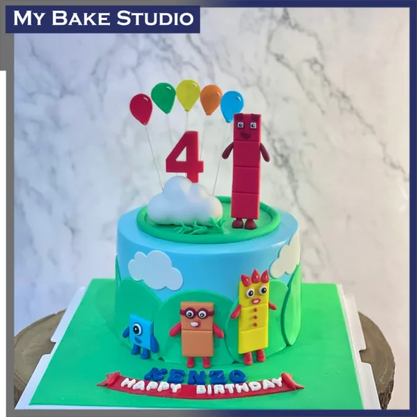 Number Block Cake