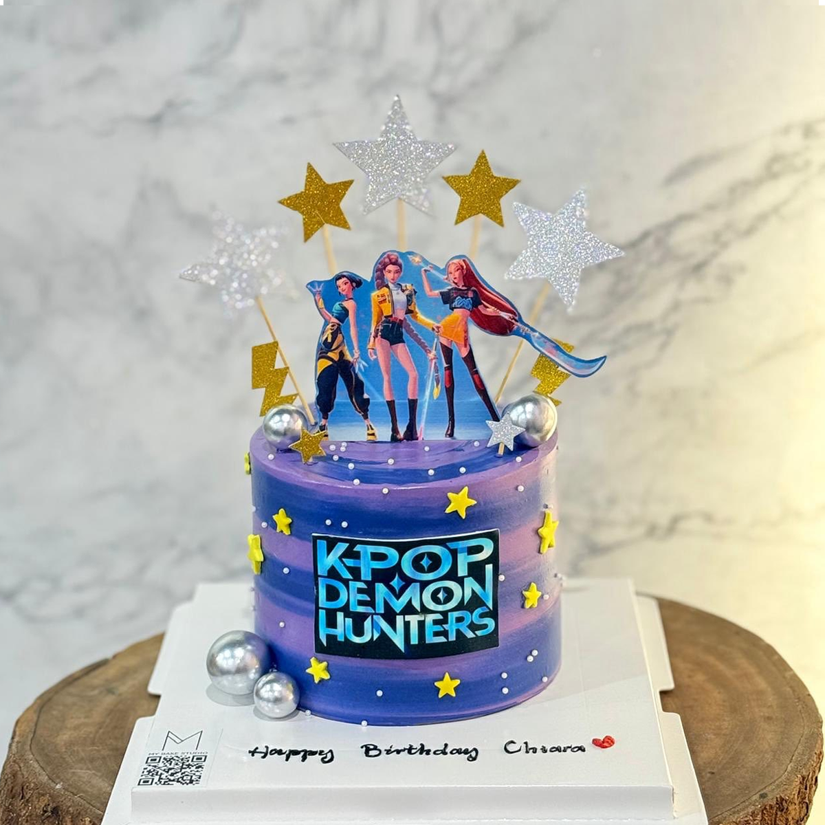 K-Pop Demon Hunter Cake Singapore